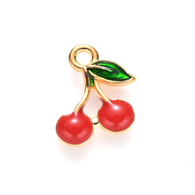 Load image into Gallery viewer, Cherry Charm | Enamel
